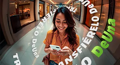 Envía y recibe dinero DeUna solo con tu número de celular